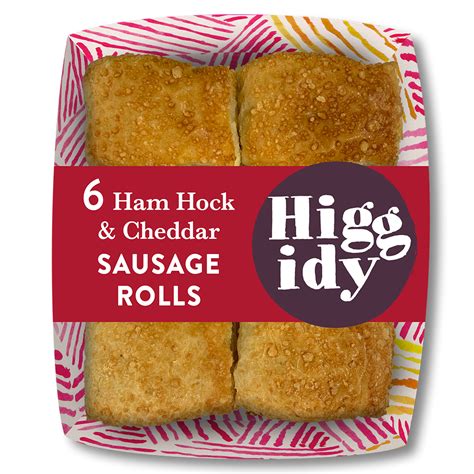 Ham Hock And Cheddar Sausage Rolls Higgidy