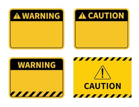 Caution Sign Svg Blank Caution Warning Sign Cut Files Off