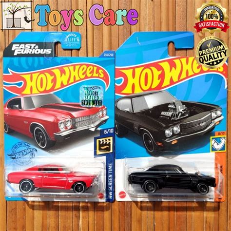 Jual Hotwheels Chevelle Ss Express Biru Silver