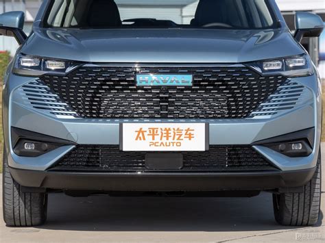 青矾绿哈弗h6新能源车头外观图片哈弗h6新能源 2023款 Dht Phev 110km 悦行版7407872太平洋汽车网