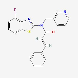 N Fluorobenzo D Thiazol Yl N Pyridin Ylmethyl Cinnamamide