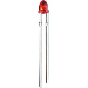 EVL 1254 10SURD LED 3 Mm Wired Red 500 Mcd 30 At Reichelt Elektronik