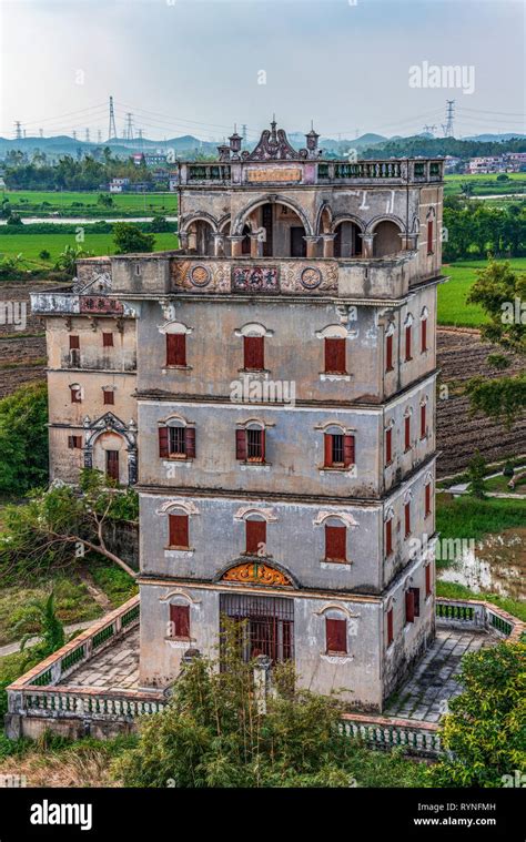 Kaiping China October This Is A View Of An Ancient Diaolou Tower