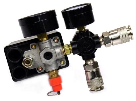 Presostat Universal Cu Regulator Pe Presiune Si Manometru S