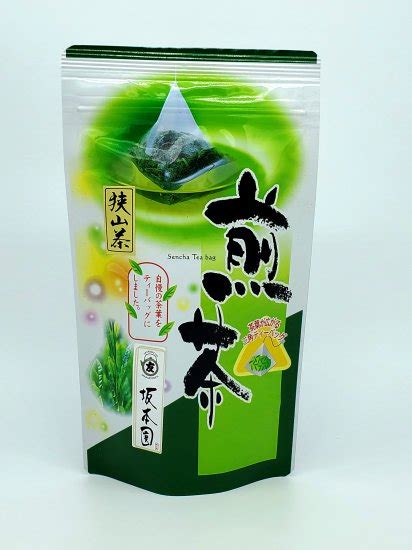 煎茶ティーバッグ（三角・ひもあり） 狭山茶 製造 直売 【坂本園】 オンラインショップ