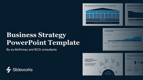 Business Strategy Presentation Template 2023 - By ex-Mckinsey and BCG ...