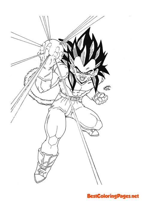 Dragon Ball Coloring pages 3 - Free printable coloring pages