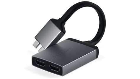 Satechi Type C Dual Hdmi Adapter St Tcdham šedá Mallcz