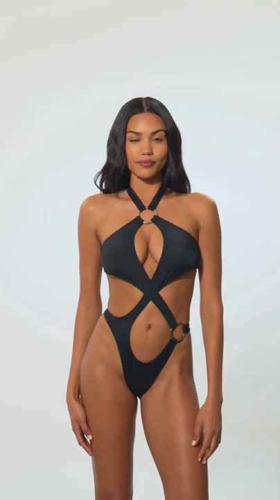 Luxury Black Women Bikini Bathing Suit Xxx Crystal Beachwear Sexy Hot