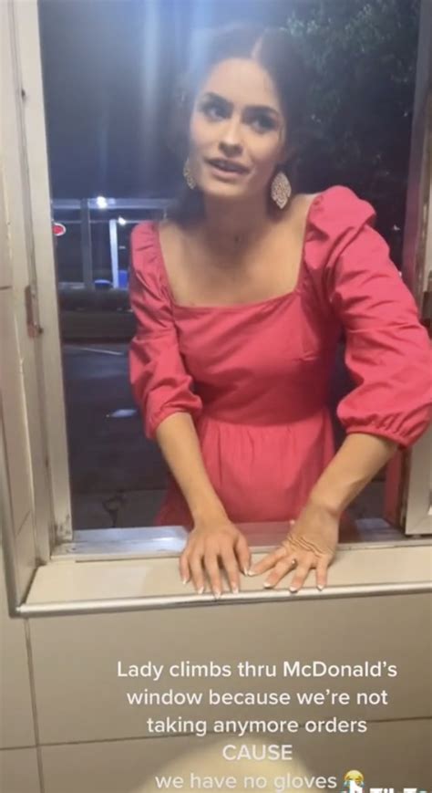 Woman So Desperate For Mcdonalds She Climbed Through Drive Thru Window