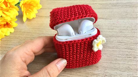 Crochet Air Pod Cover Crochet Pattern Crochet For Beginners Youtube