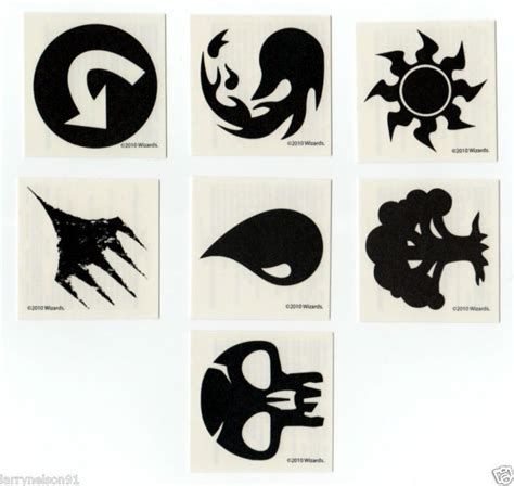 Magic The Gathering Tattoo Ideas Body Arts