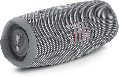 JBL Charge 5 Bluetooth Lautsprecher In Grau Wasserfeste Portable