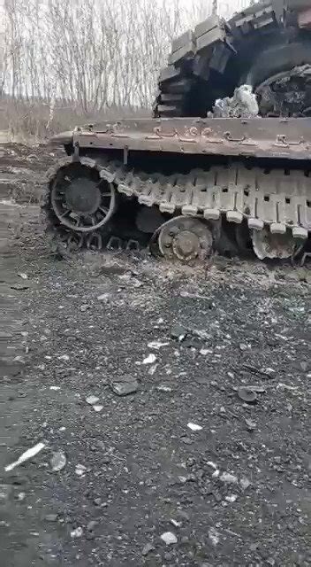 OSINTtechnical On Twitter Russian T 80BV Destroyed Outside Of Kharkiv