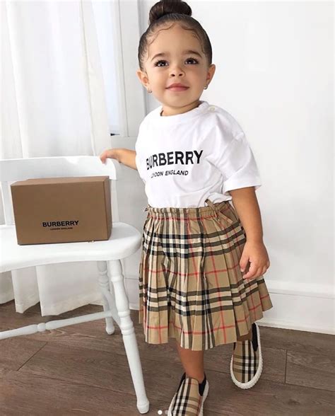 Girls Burberry Outfit Fashion Baby Girl Outfits Kids Outfits Kids