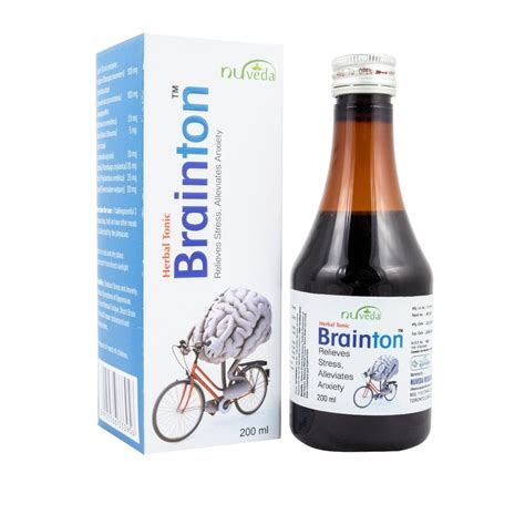 200ml Ayurvedic Tonic For Brain Health BRAINTON At Rs 149 Herbal