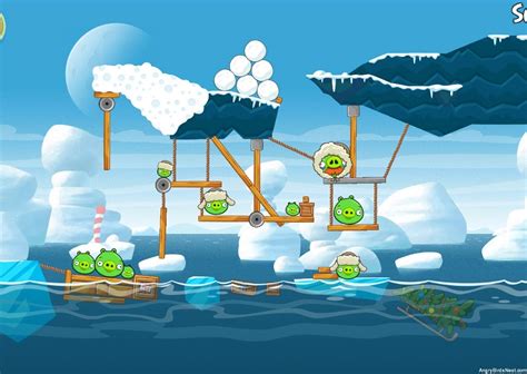 Angry Birds Seasons Arctic Eggspedition Level 1-23 Walkthrough ...