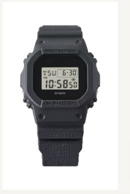 G Shock Featuring Band Imprinted With The Model Names Of Past Milestone