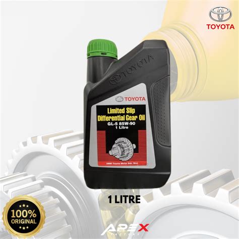 100 ORIGINAL TOYOTA GL 5 85W 90 LIMITED SLIP DIFFERENTIAL GEAR OIL