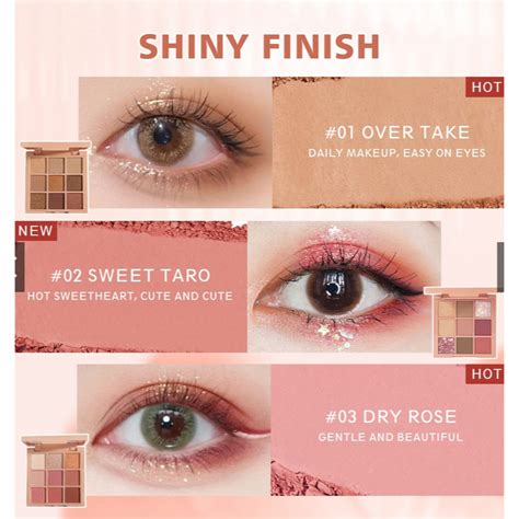 Jual Saniye Eyeshadow Palette Nude Glitter E Shopee Indonesia
