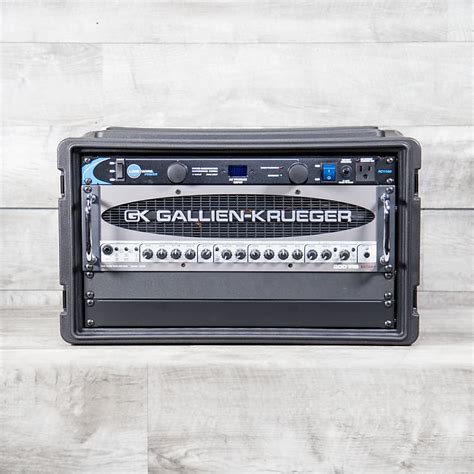 Gallien Krueger 2001rb Bass Head W Rack Case And Power Reverb