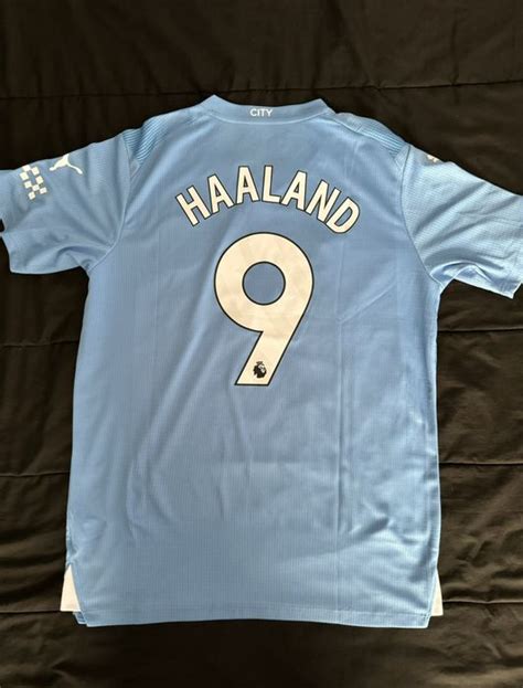 Puma Haaland Manchester City Replica Jersey | Grailed