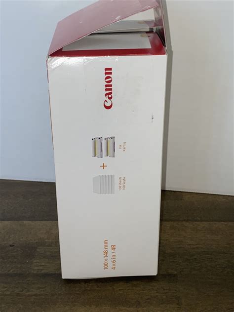 RP 108 Canon Color Ink PhotoPaper For Selphy CP910 CP820 CP1000 Open