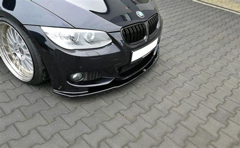 Front Splitter V1 Bmw 3 E92 M Pack Facelift Gloss Black Our Offer