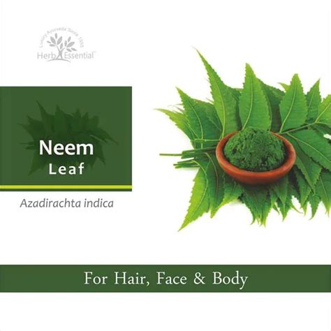 Herb Essential Neem Leaves Powder G Jiomart