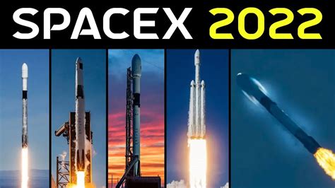 Rocket Launch Compilation 2022 Spacex Youtube