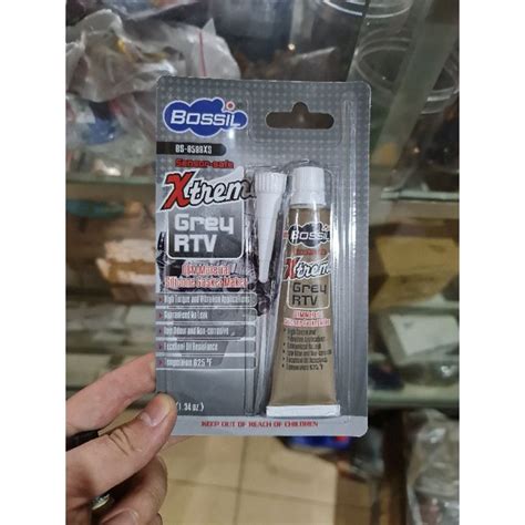 Jual Lem Paking Bossil Grey RTV 30gr Shopee Indonesia