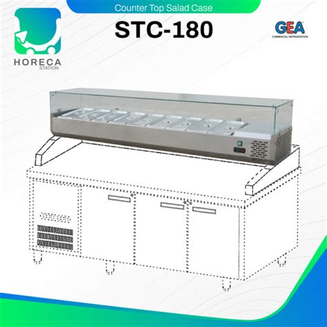 Jual Gea S S Counter Top Salad Case Stc Stc Stc