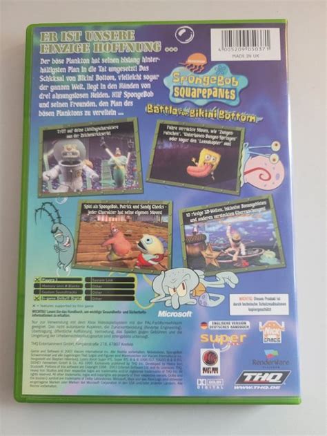 SpongeBob Squarepants Battle For Bikini Bottom XBox Kaufen Auf Ricardo