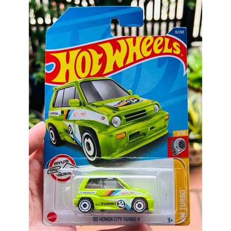 Hobby Store Hot Wheels Honda City Turbo Ii Model Car Shopee Philippines