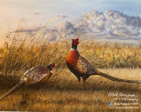 Heartland Ringnecks Pheasant Painting T For Dad Pheasant Art