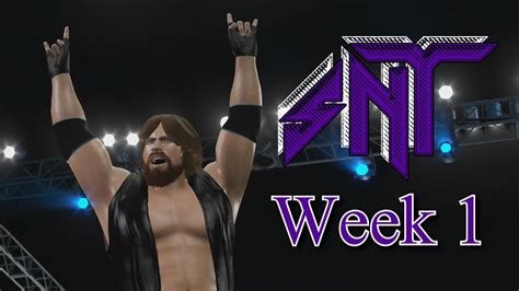 Saturday Night Thunder Week 1 Wwe 2k16 Universe Mode Youtube