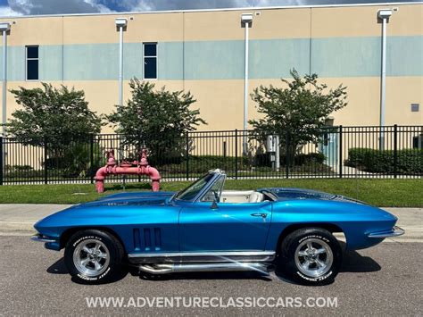 1966 Chevrolet Corvette Convertible Adventure Classic Cars Inc