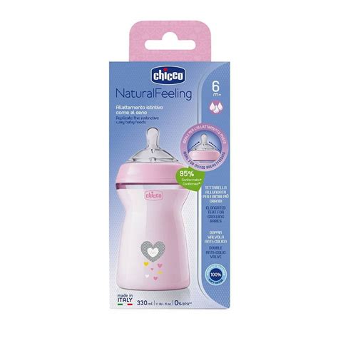 Biberón Chicco 300 ml Rosa 6 Meses Walmart