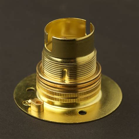 New Brass Batten Holder Bayonet B22 fitting