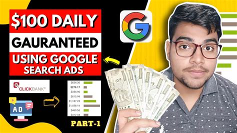 EARN 100 Daily On CLICKBANK Using Google Search Ads Affiliate