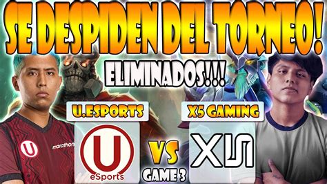 Universitario Vs X Gaming Bo Game Eliminacion Daad Vs Engo Epl