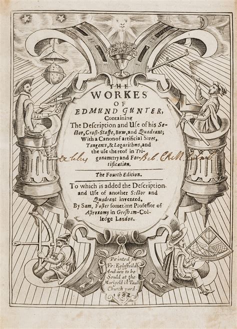 Gunter Edmund The Workscontaining The Description And Use Of His