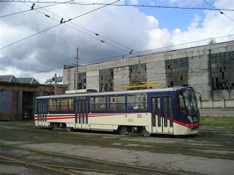 Луганск, К1 № 303 — Фото — Городской электротранспорт