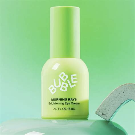 Bubble Skincare’s New Morning Rays Eye Cream Brightens & De-puffs