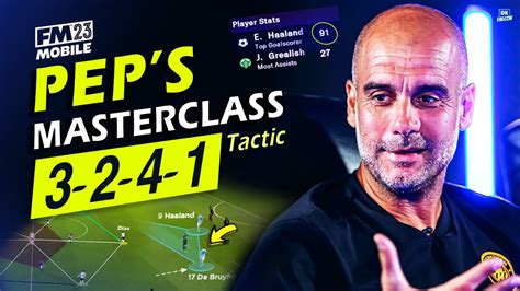 Pep Guardiola NEW Masterclass 3241 Tactics Haaland 90 GOALS