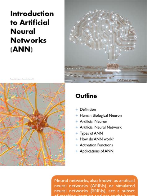 Lecture 11 Introduction To Artificial Neural Networks Ann Pdf Artificial Neural Network