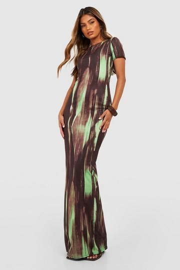 Cap Sleeve Maxi Dresses Boohoo Us