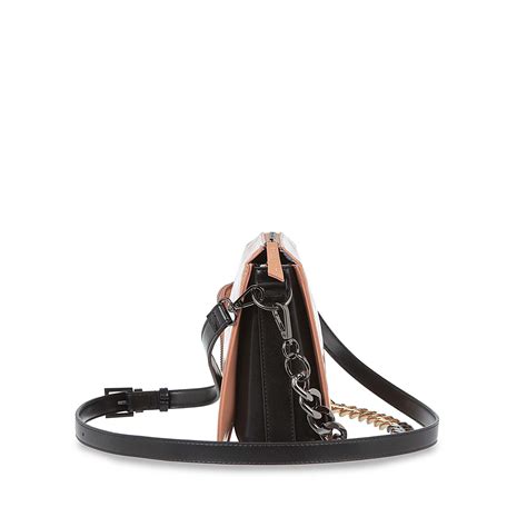 Bolsa Crossbody Charol Con Monedero Color Nude Cloe Factory Store