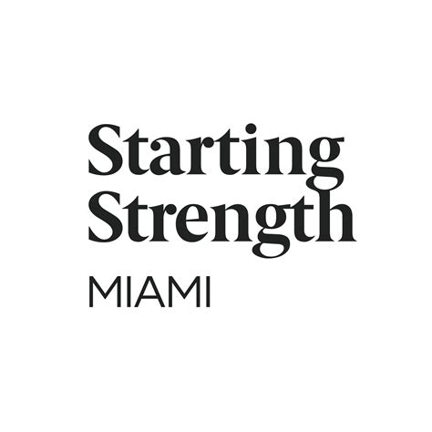 Starting Strength Miami | Miami Beach FL