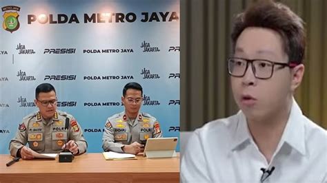 polda metro jaya tetapkan ricard lie sebagai tersangka kasus dugaan